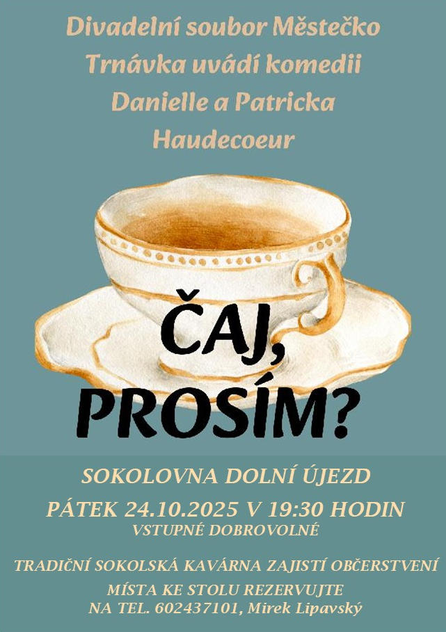 Plakát Čaj prosím