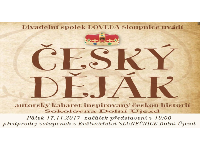 Divadelní představení "Český děják"