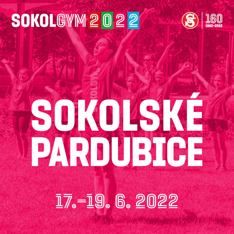 Pozvánka na Sokolské Pardubice 17. - 19.6. 2022